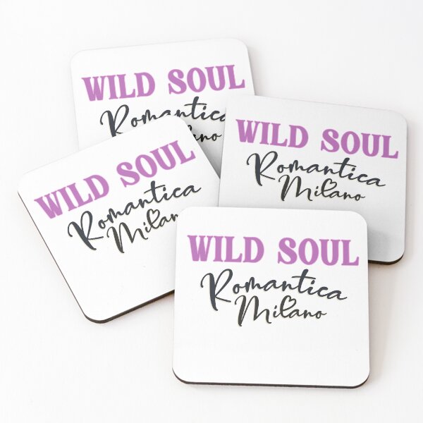 Item preview, Wild Soul Romantica Milano Italian Script Fashion T-Shirt designed and sold by Atique Creations.