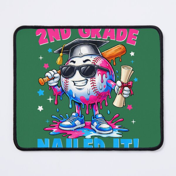 Item preview, 2nd Grade Nailed It 2026 Baseball Drip Graduation Kids Boys designed and sold by whimsymadhu.
