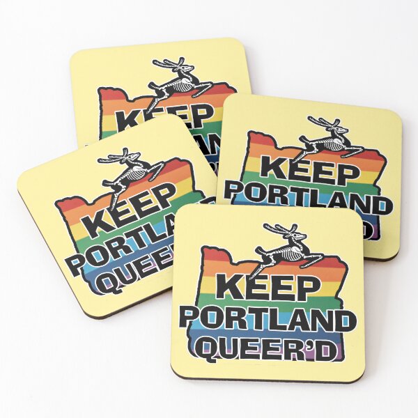 Item preview, Keep Portland Queerd designed and sold by katefo.