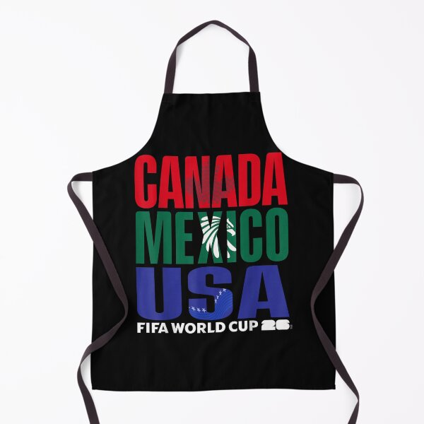 Item preview, FIFA World Cup 26 Canada Mexico USA Host Country Banner designed and sold by WoodrowCaldwell.