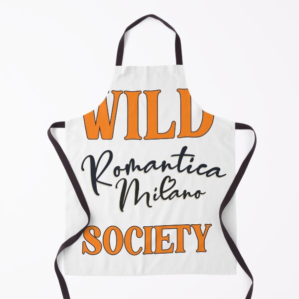 Item preview, Wild Society Romantica Milano Bold Orange Script T-Shirt designed and sold by Atique Creations.