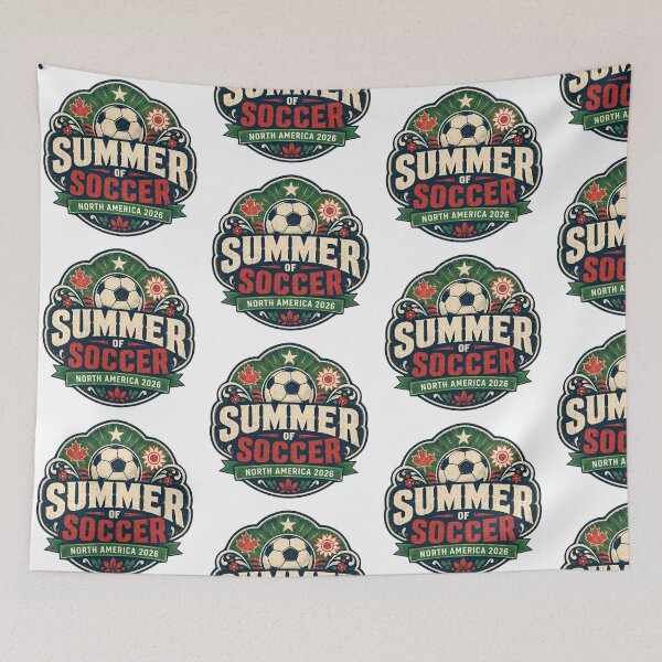 Item preview, Summer of Soccer North America 2025 designed and sold by RoooDesigns.