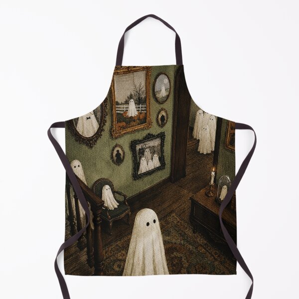 Item preview, Cute Ghost Family in Vintage Haunted House Gallery Wall designed and sold by ferminhays.