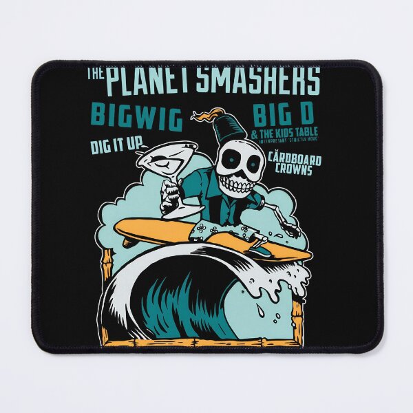 Item preview, Rebellious Skeleton Surfing Wave Music  designed and sold by sawsan-art.