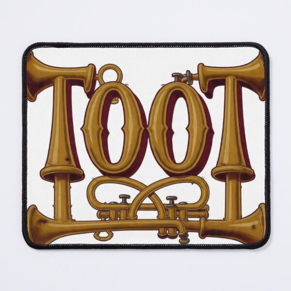 Item preview, TOOT Vintage Brass Horn Letters designed and sold by RAMHEARTS.