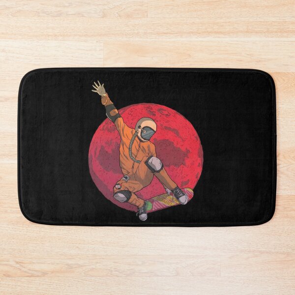 Item preview, Astronaut Skating On Red Planet  designed and sold by sawsan-art.