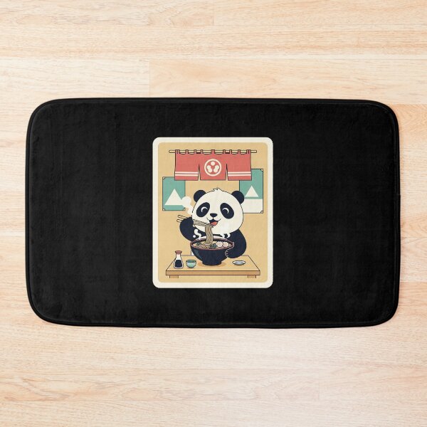 Item preview, Cute Panda Noodle Shop Cartoon With Cozy Foodie Vibes designed and sold by JordynLadukeg65.