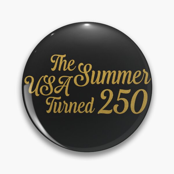 Item preview, Glittery Gold The Summer USA Turned 250 designed and sold by Made 4 U Studio.