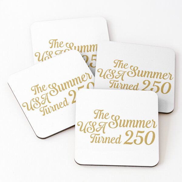 Item preview, Glittery Gold The Summer USA Turned 250 designed and sold by Made 4 U Studio.