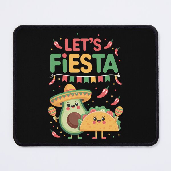 Item preview, Let's Fiesta Avocado and Tacos Cinco De Mayo designed and sold by sailorjessiArt.