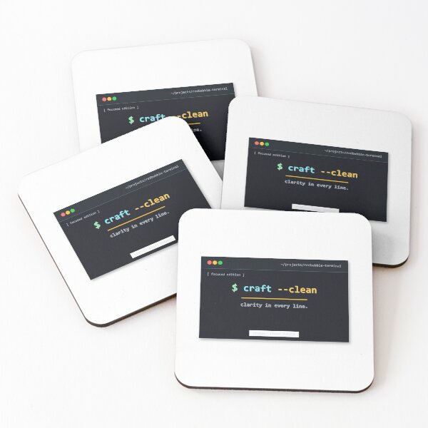 Item preview, Craft Clean Terminal Design designed and sold by Mohammed-Aydan.