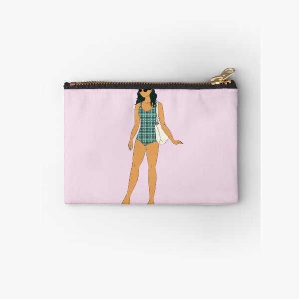 Item preview, a girl with a dusty pink scarf designed and sold by KihaneOhashi.