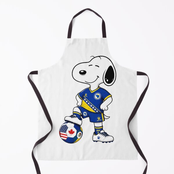 Item preview, WORLD CUP 2026 - Snoopy Player - Bosnia & Herzegovina Soccer Fans designed and sold by Har-vee.