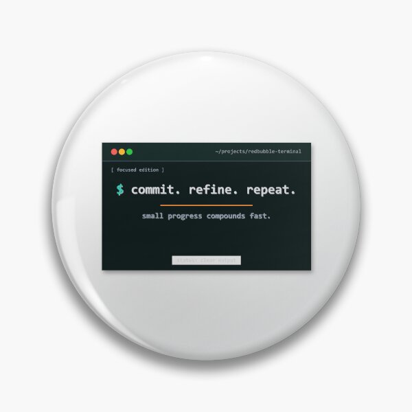 Item preview, Commit Refine Repeat Design designed and sold by Mohammed-Aydan.