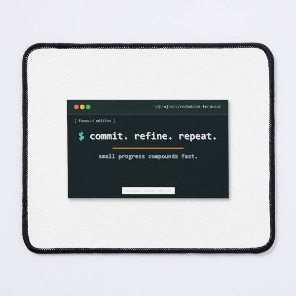 Item preview, Commit Refine Repeat Design designed and sold by Mohammed-Aydan.