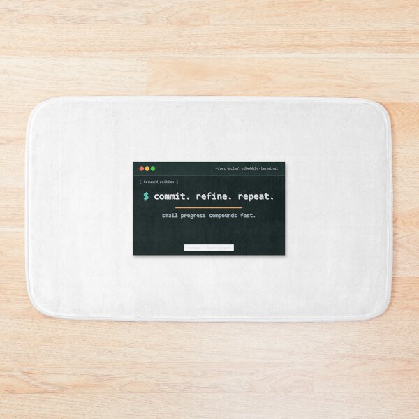 Item preview, Commit Refine Repeat Design designed and sold by Mohammed-Aydan.