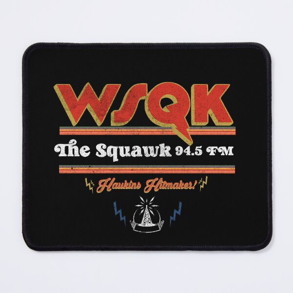 Item preview, RETRO STRANGER THINGS INSPIRED WSQK The Squawk Radio designed and sold by delllsdesigns.