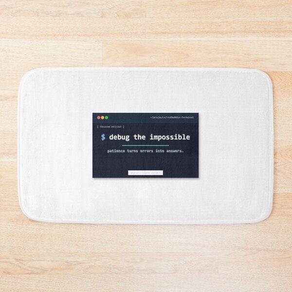 Item preview, Debug The Impossible Design designed and sold by Mohammed-Aydan.