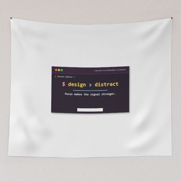 Item preview, Design Over Distract Design designed and sold by Mohammed-Aydan.