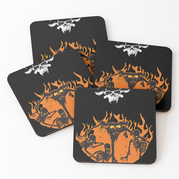 Item preview, Fiery Macabre Demons And Skeletons  designed and sold by Echomyriad.