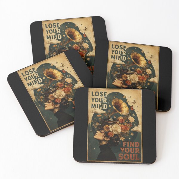 Item preview, Vintage Gramophone Flowers and Music Dreamscape Poster designed and sold by ferminhays.
