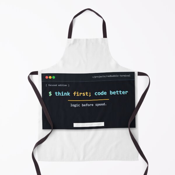 Item preview, Think First Code Better Design designed and sold by Mohammed-Aydan.