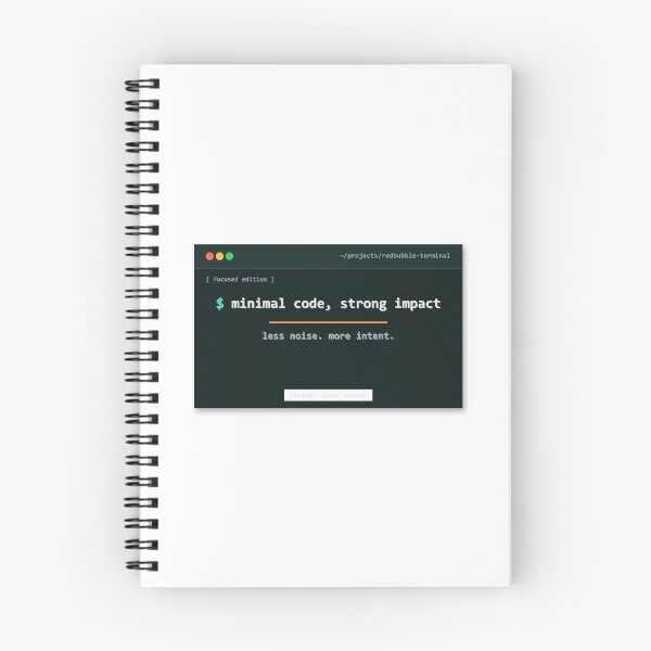 Item preview, Minimal Code Strong Impact Design designed and sold by Mohammed-Aydan.