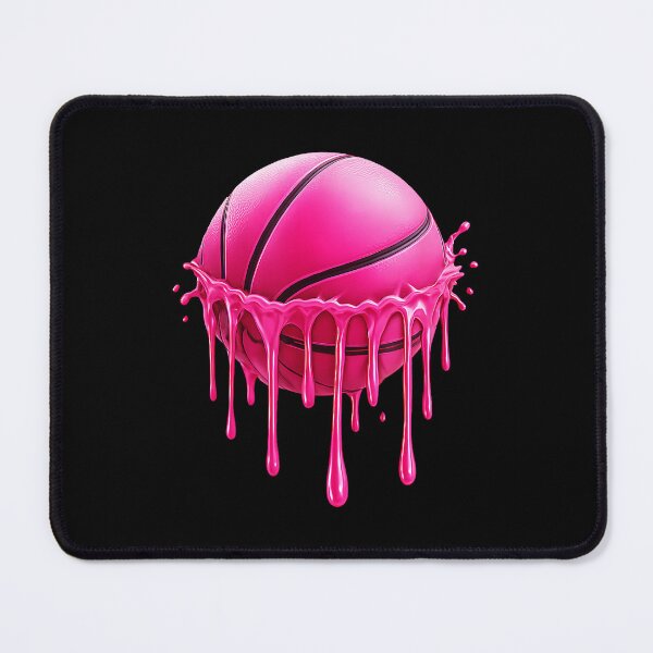 Item preview, Pink Basketball Drip Art Retro Sport designed and sold by allistermariam.