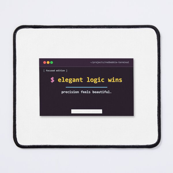 Item preview, Elegant Logic Wins Design designed and sold by Mohammed-Aydan.