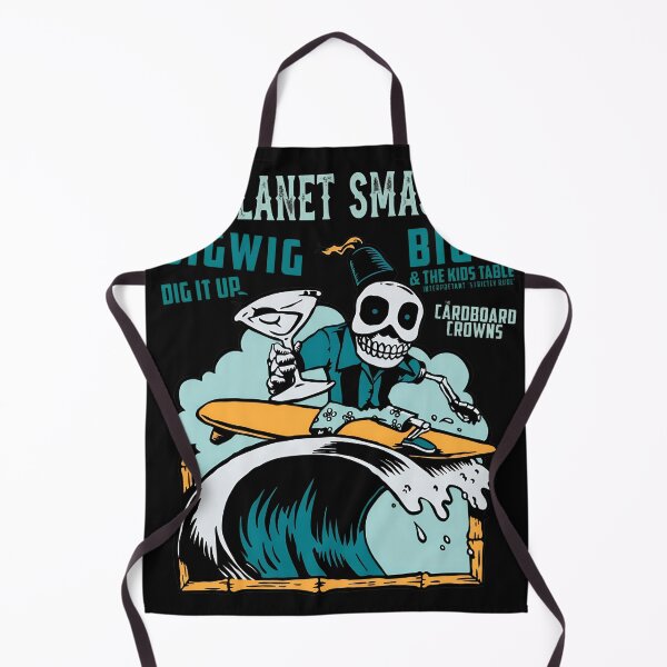 Item preview, Skeleton Surfing Wave Band Lineup Art designed and sold by Echomyriad.