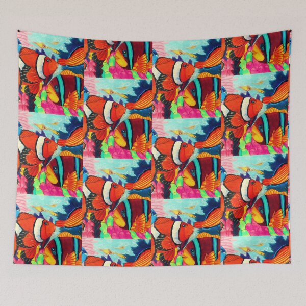 Item preview, Clownfish Paradise designed and sold by janetkilback.