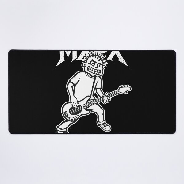 Item preview, Punk Rock Bass Musician Cartoon  designed and sold by Echomyriad.