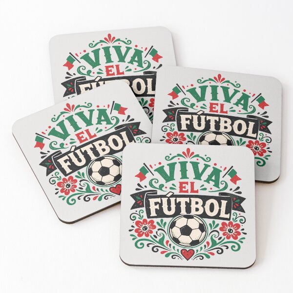 Item preview, Viva El Futbol Mexican Folk Art Style designed and sold by RoooDesigns.