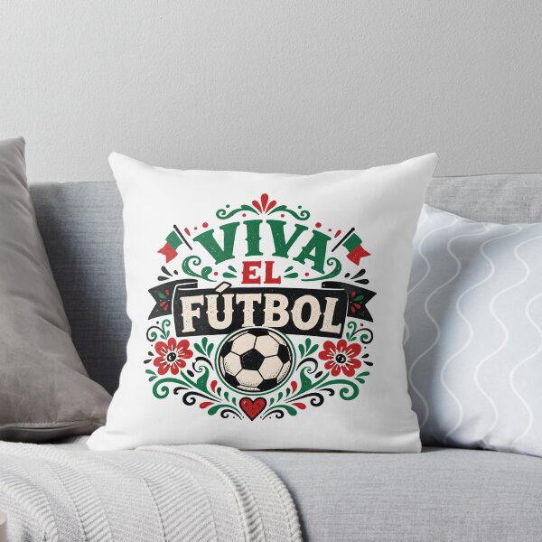 Item preview, Viva El Futbol Mexican Folk Art Style designed and sold by RoooDesigns.