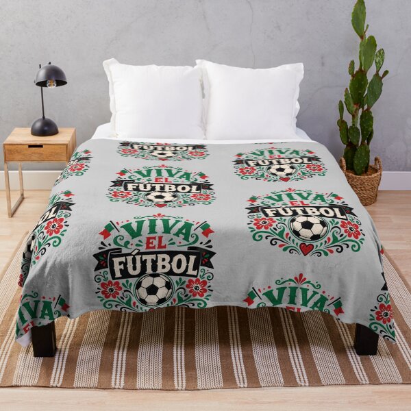 Item preview, Viva El Futbol Mexican Folk Art Style designed and sold by RoooDesigns.