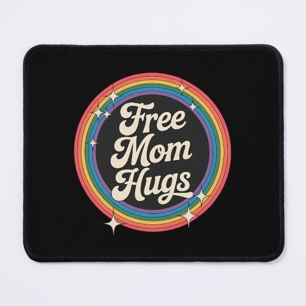 Item preview, LGBTQ Free Mom Hugs Gay Pride LGBT Ally Rainbow Mother's Day designed and sold by sailorjessiArt.