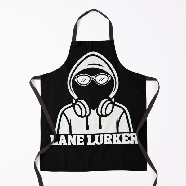 Item preview, Lane Lurker | Swim Squad Training Humor Design designed and sold by Powered By Chlorine.