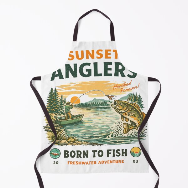 Item preview, Fishing Sunset Anglers T-Shirt designed and sold by Matinez Pink.