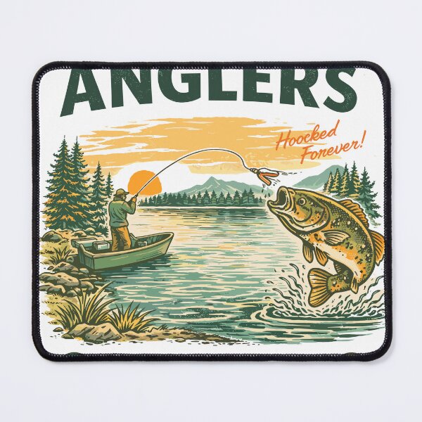 Item preview, Fishing Sunset Anglers T-Shirt designed and sold by Matinez Pink.
