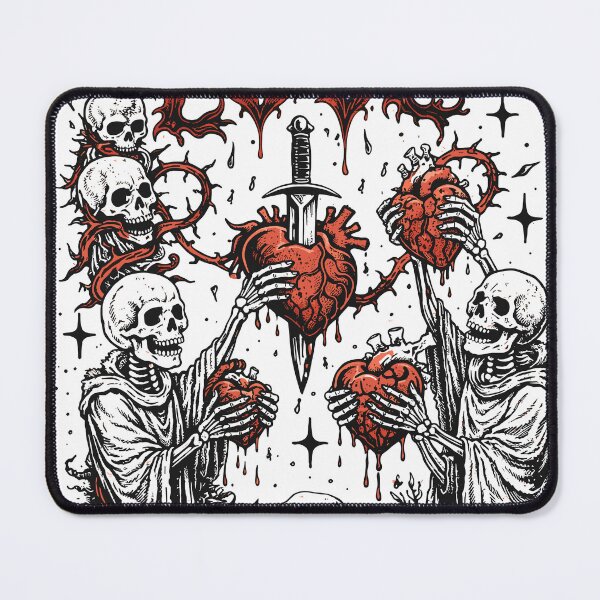 Item preview, Love and Death Gothic Art T-Shirt designed and sold by Matinez Pink.