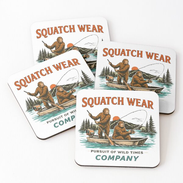 Item preview, Bigfoot Fishing Adventure T-Shirt designed and sold by Matinez Pink.