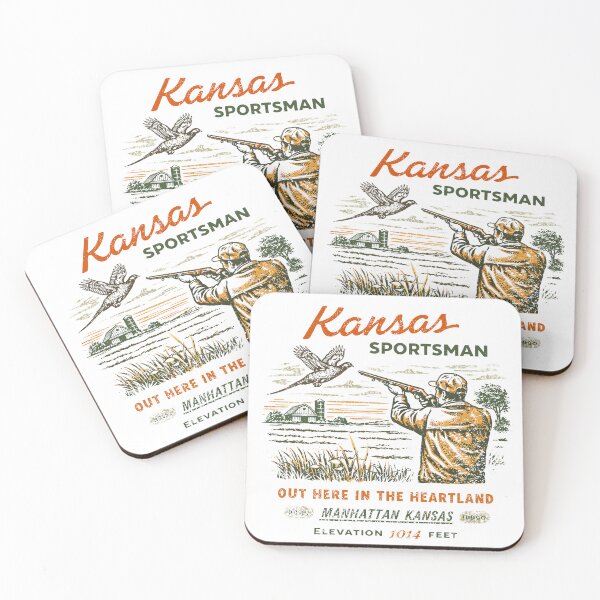 Item preview, Kansas Sportsman Hunting T-Shirt designed and sold by Matinez Pink.