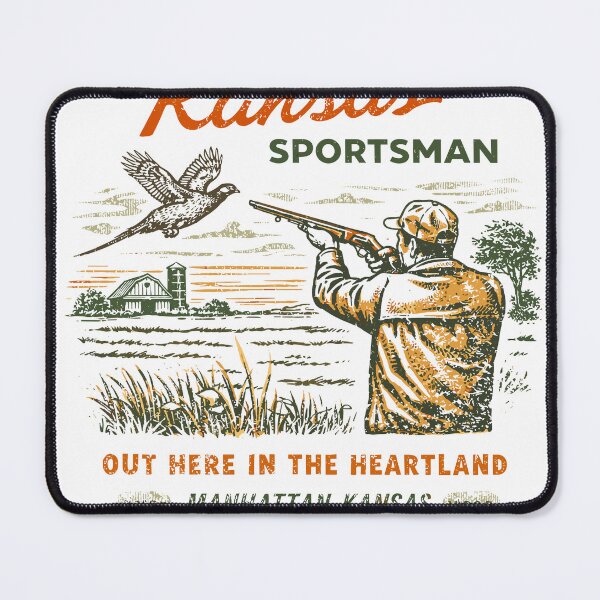 Item preview, Kansas Sportsman Hunting T-Shirt designed and sold by Matinez Pink.