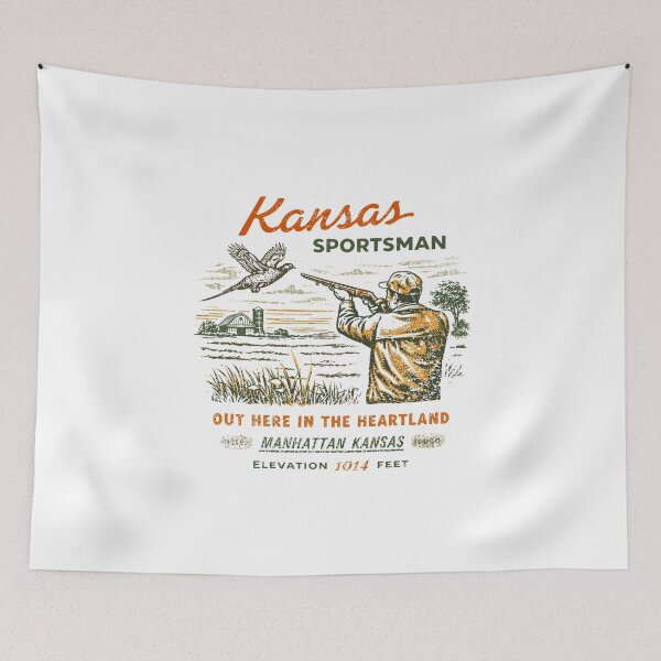 Item preview, Camiseta de caza para deportistas de Kansas designed and sold by Matinez Pink.