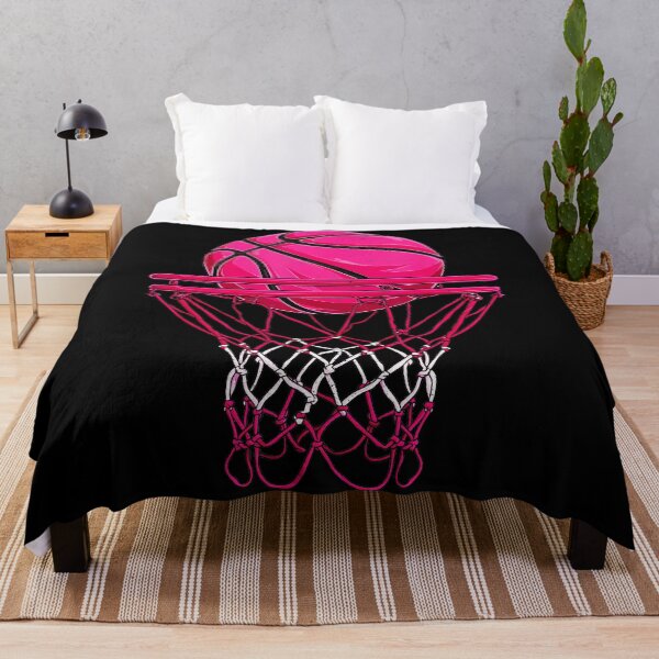 Item preview, Pink Basketball Hoop Vintage Sports With Retro Style designed and sold by allistermariam.