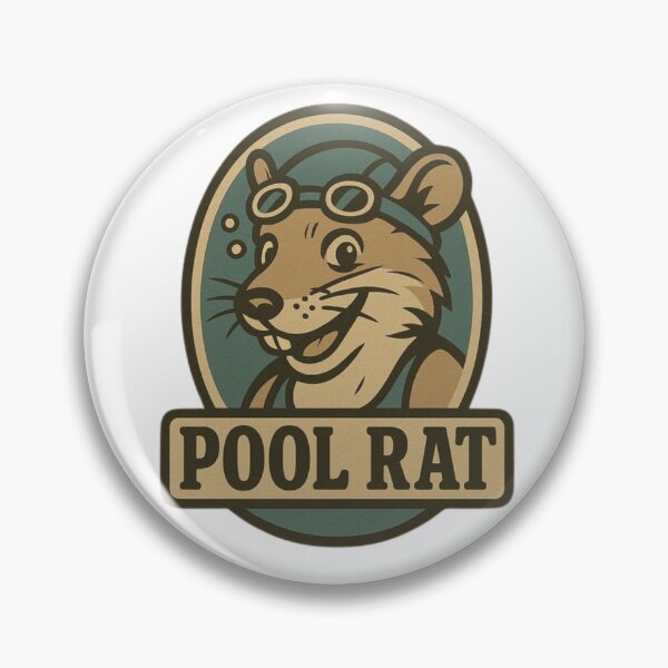 Artikelvorschau, Poolratte | Vintage-Schwimmerhumor für Masters-Schwimmer entworfen und verkauft von Powered By Chlorine.