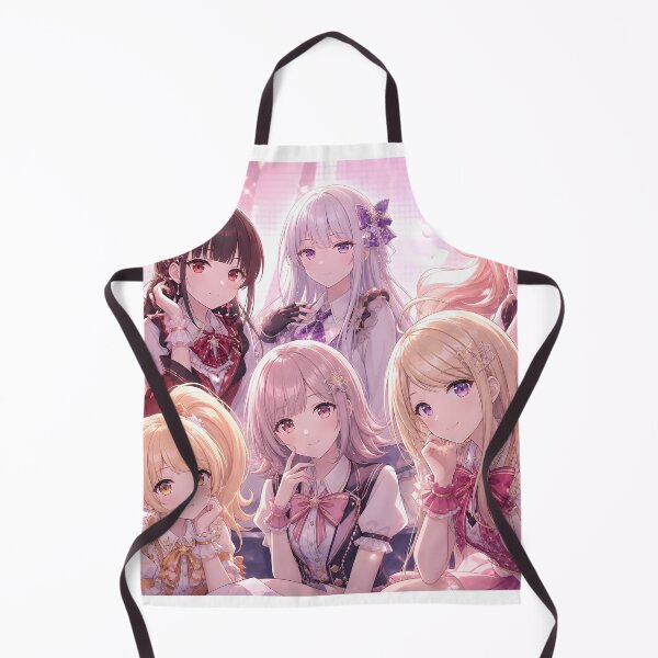Item preview, Kawaii Anime J-Pop Idol Girls Group in Pink designed and sold by KnzSHOPPING.
