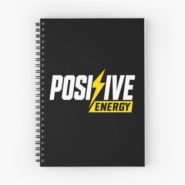 Item preview, Positive Energy – Lightning Mindset Typography designed and sold by ZayCreates.