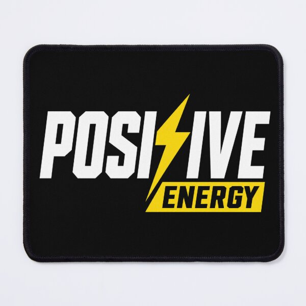 Item preview, Positive Energy – Lightning Mindset Typography designed and sold by ZayCreates.