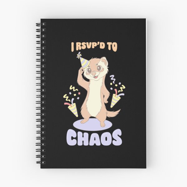 Item preview, I Rsvp'd To Chaos Funny Meerkat Possum Art designed and sold by ElamouriArt.